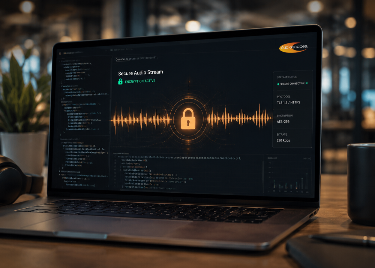 Audio file encryption